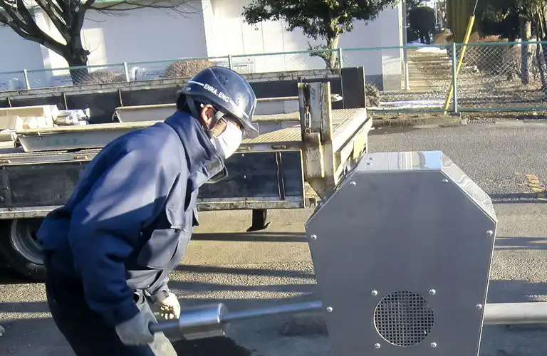 現場の仕事風景