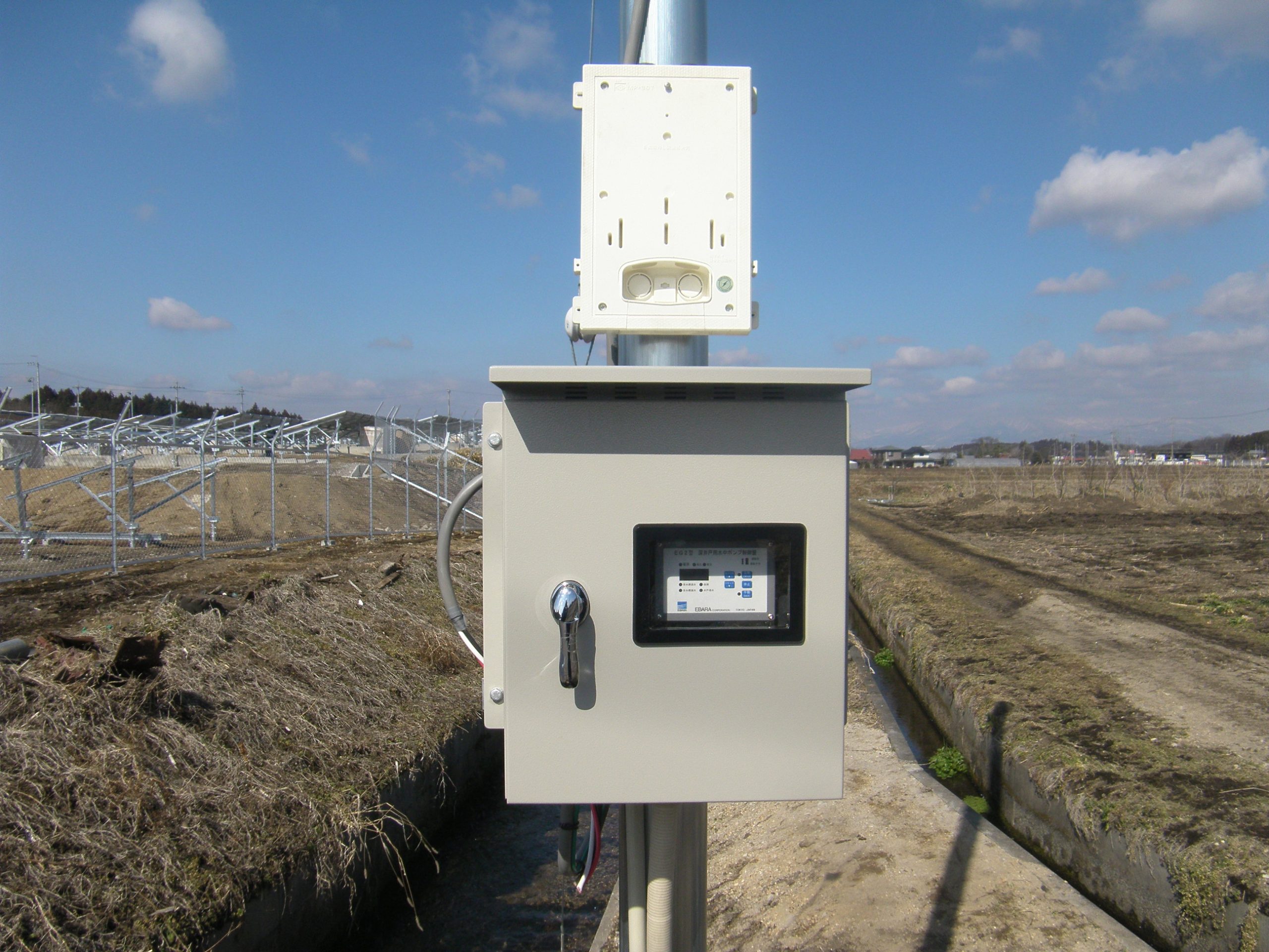 平成２６年度農業基盤整備促進事業乙連沢地区揚水機工事施工写真